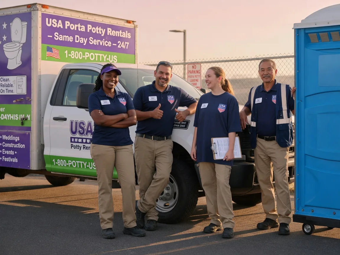 Porta Potty Rental company in Parker, SD