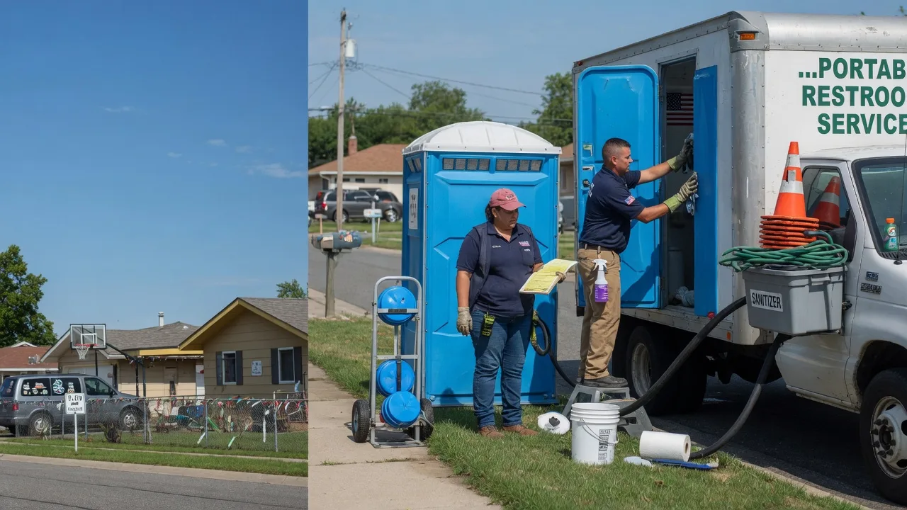 Portable Toilet Rental in Parker, SD near me